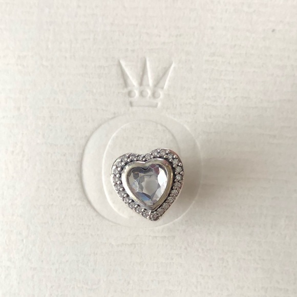 PANDORA Sparkling Love Charm, Clear Cubic Zirconia - Picture 2 of 4